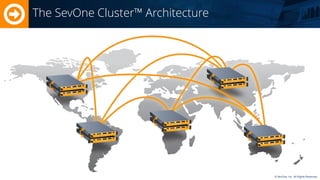 © SevOne, Inc. All Rights Reserved. 
The SevOne Cluster™ Architecture  