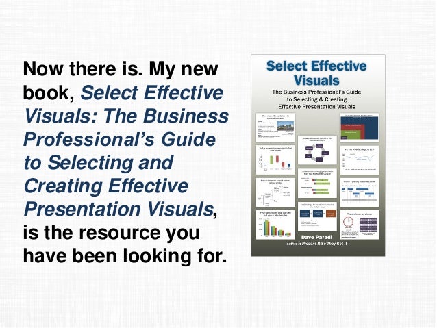 Preview Of Select Effective Visuals Book