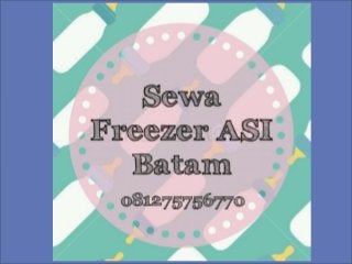 081275756770(Tsel/WA) Sewa Freezer ASI Batam