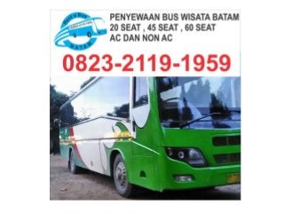 Jelajah Batam: Mengupas Dunia Pariwisata dan Armada Bus Mewah yang Mendukungnya