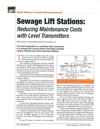 Sewage Lift Station Article By PMC