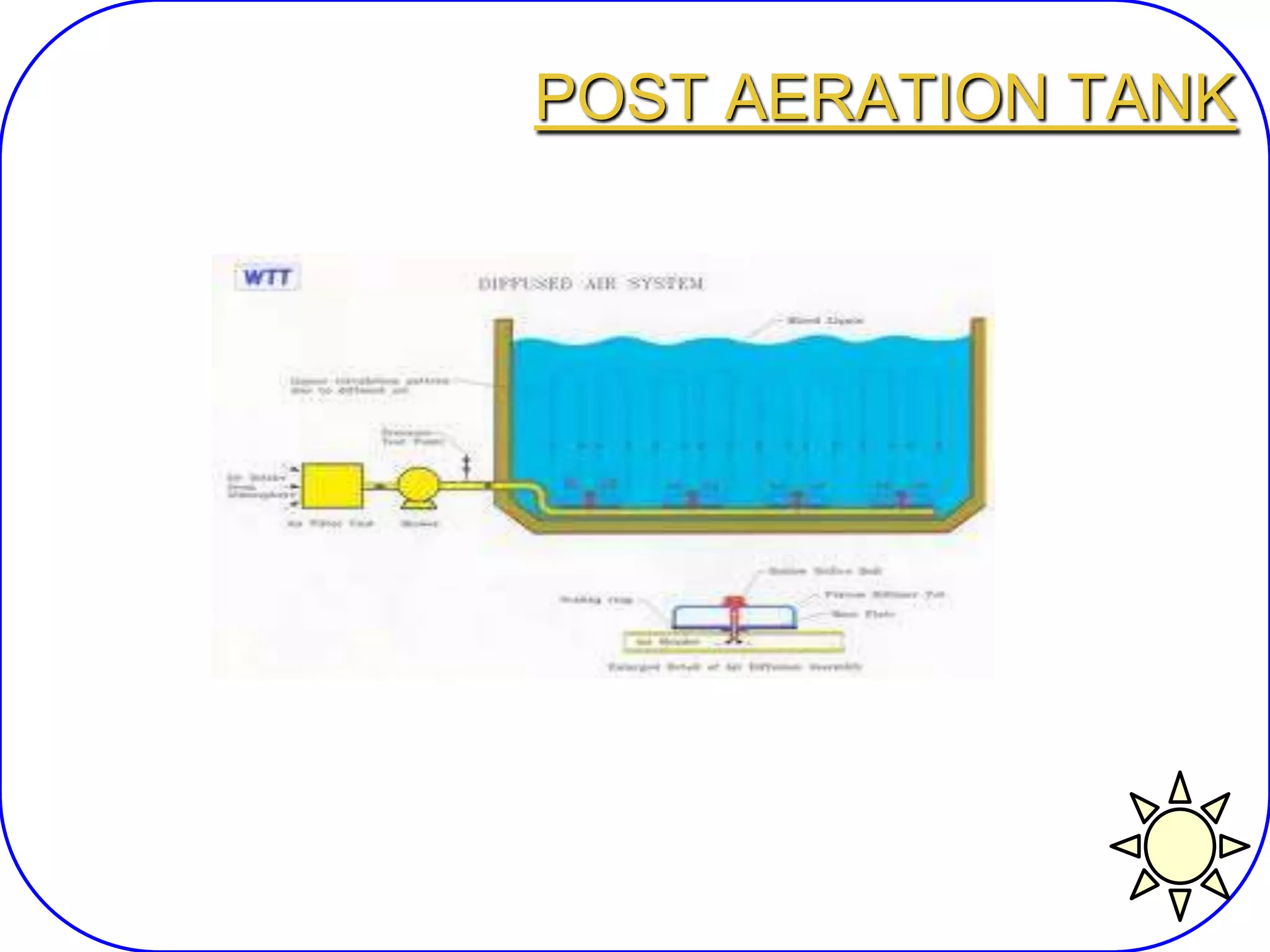 POST AERATION TANK