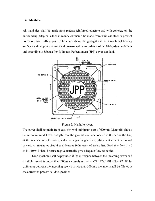 Sewage treatment plant design calculation PDF