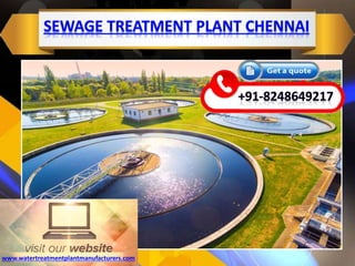 Sewage Treatment Plant Chennai.pptx