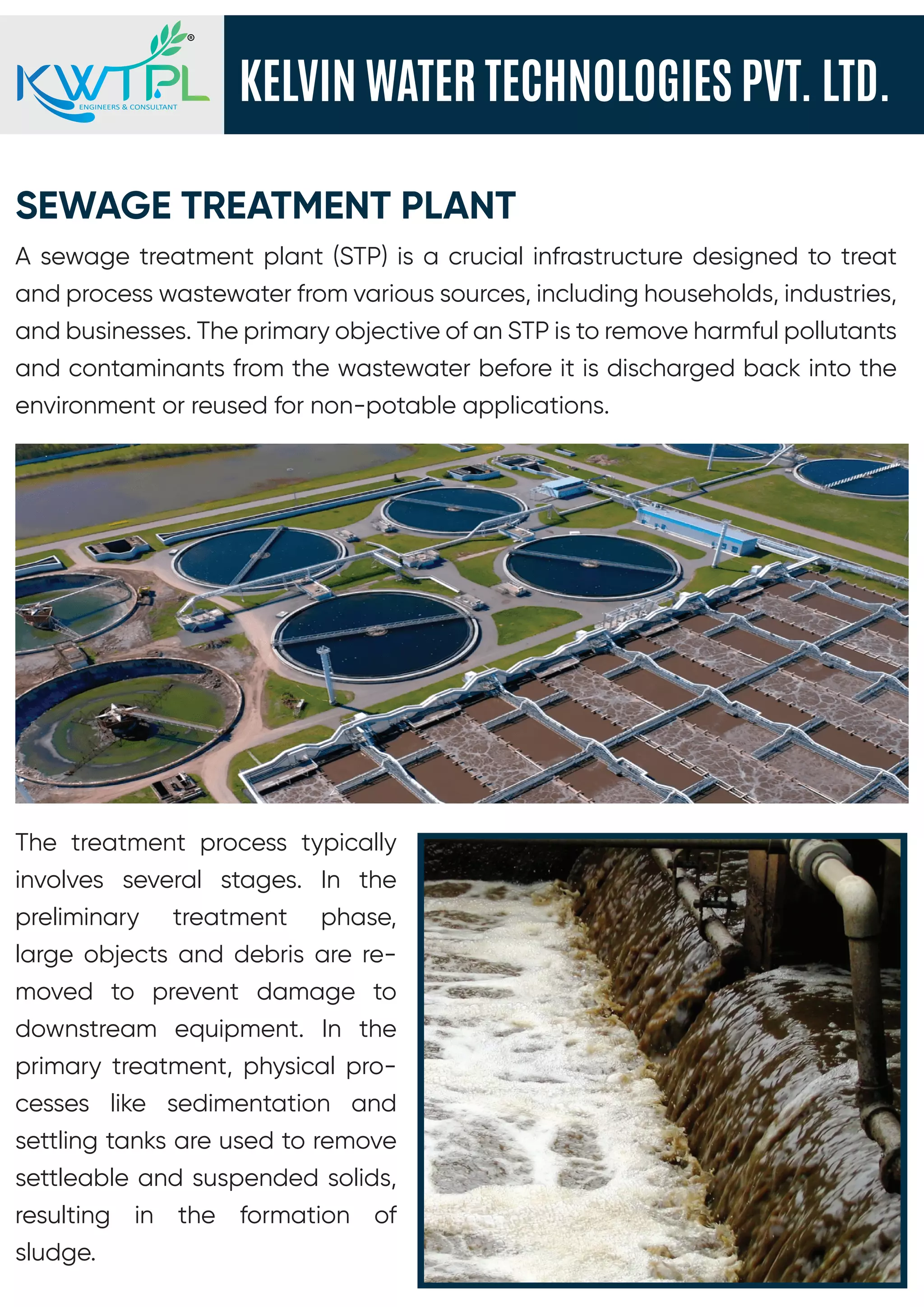 SEWAGE TREATMENT PLANT | PDF