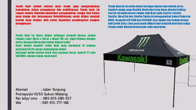 Sewa Tenda, Jual Tenda, Harga Tenda, 085-815-280-557