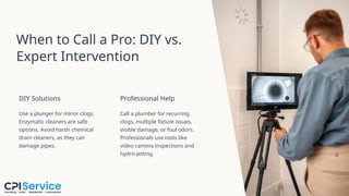 Smart Tips to Prevent Costly Sewer Line Repairs For Homeowners | PPTX