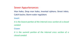 Storm Drop Invert Sewer Appurtenances.pptx skkakwksjsjwkwksjjwkwksksjwk | PPTX