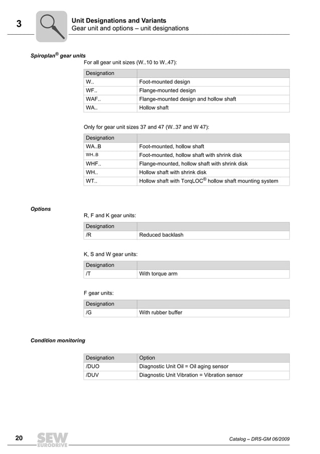 Catalog SewEurodrive PDF