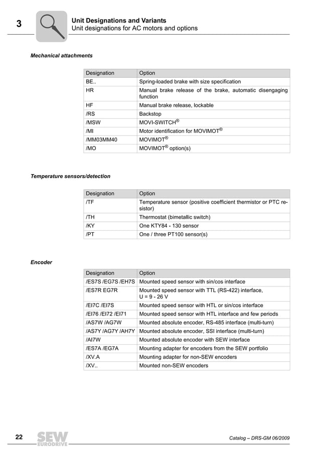 Catalog SewEurodrive PDF
