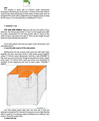 Sewing in a straight line