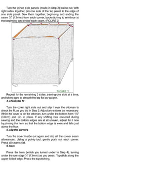 Sewing in a straight line