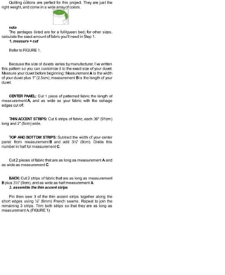 Sewing in a straight line