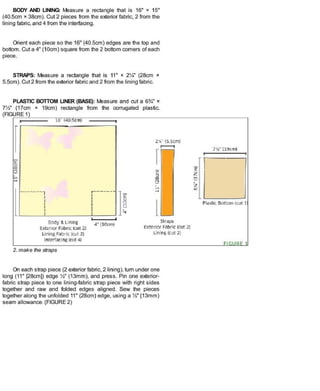 Sewing in a straight line