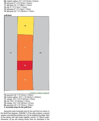 Sewing in a straight line