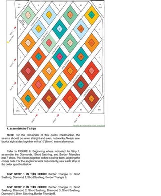 Sewing in a straight line