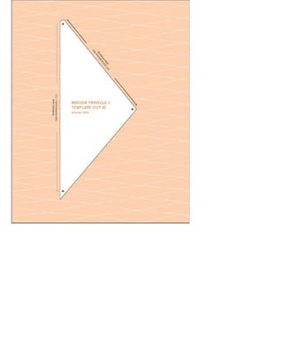 Sewing in a straight line