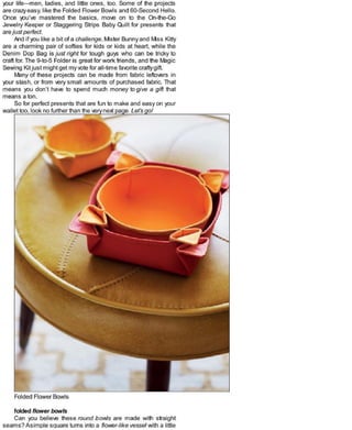 Sewing in a straight line