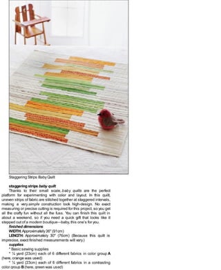 Sewing in a straight line