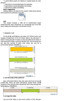 Sewing in a straight line