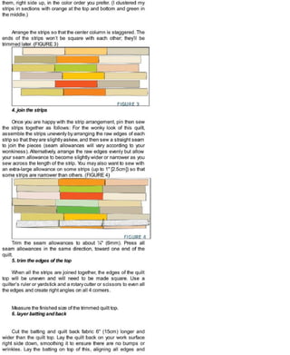 Sewing in a straight line