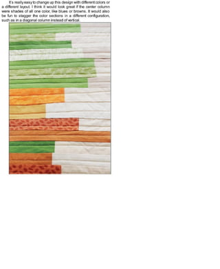 Sewing in a straight line