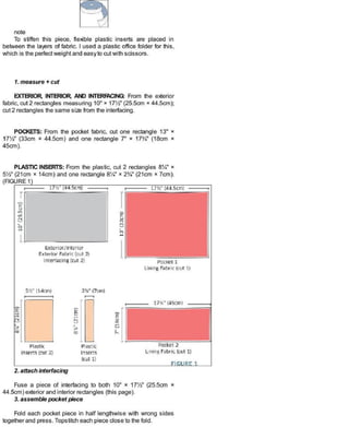 Sewing in a straight line