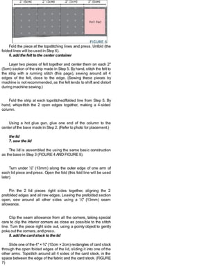 Sewing in a straight line