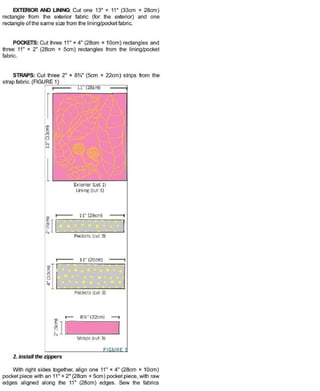 Sewing in a straight line