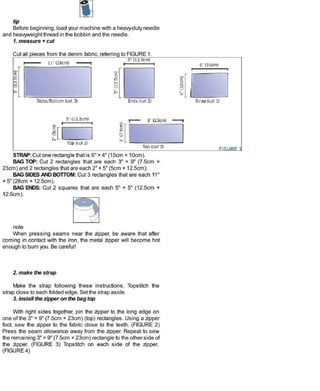 Sewing in a straight line