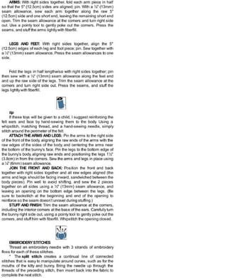 Sewing in a straight line