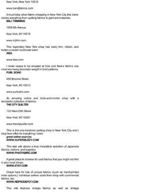 Sewing in a straight line