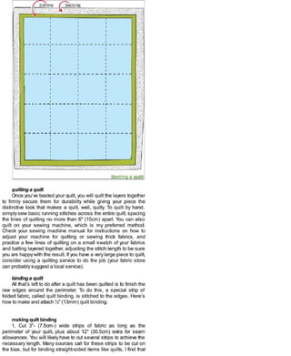Sewing in a straight line