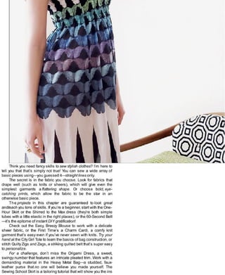 Sewing in a straight line