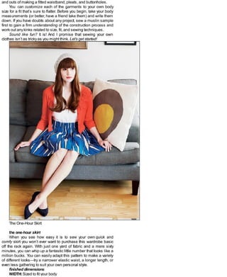 Sewing in a straight line