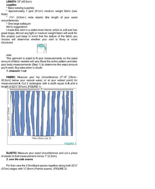 Sewing in a straight line
