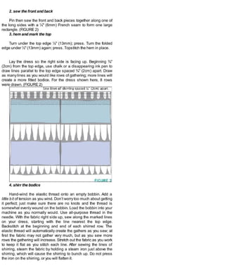 Sewing in a straight line