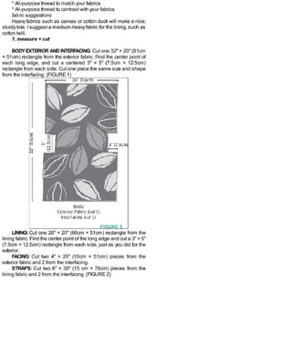 Sewing in a straight line