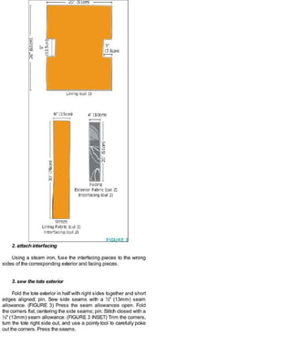 Sewing in a straight line