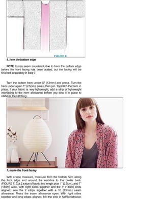 Sewing in a straight line