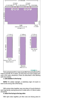 Sewing in a straight line