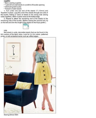 Sewing in a straight line