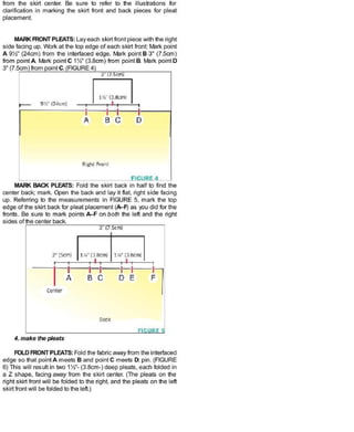 Sewing in a straight line