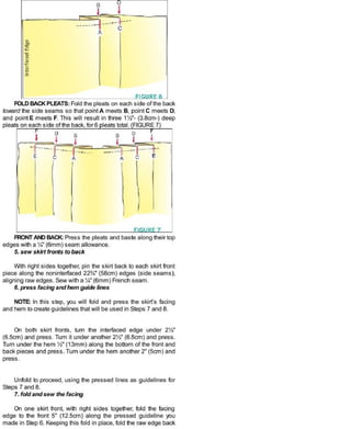 Sewing in a straight line