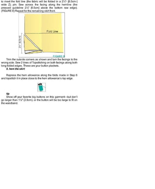 Sewing in a straight line