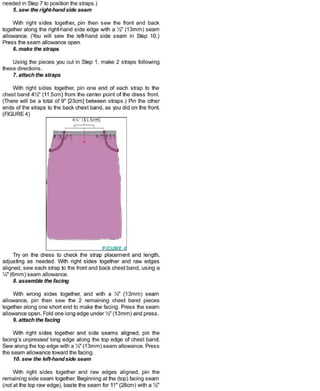 Sewing in a straight line