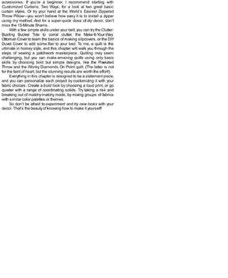 Sewing in a straight line