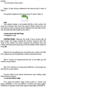 Sewing in a straight line