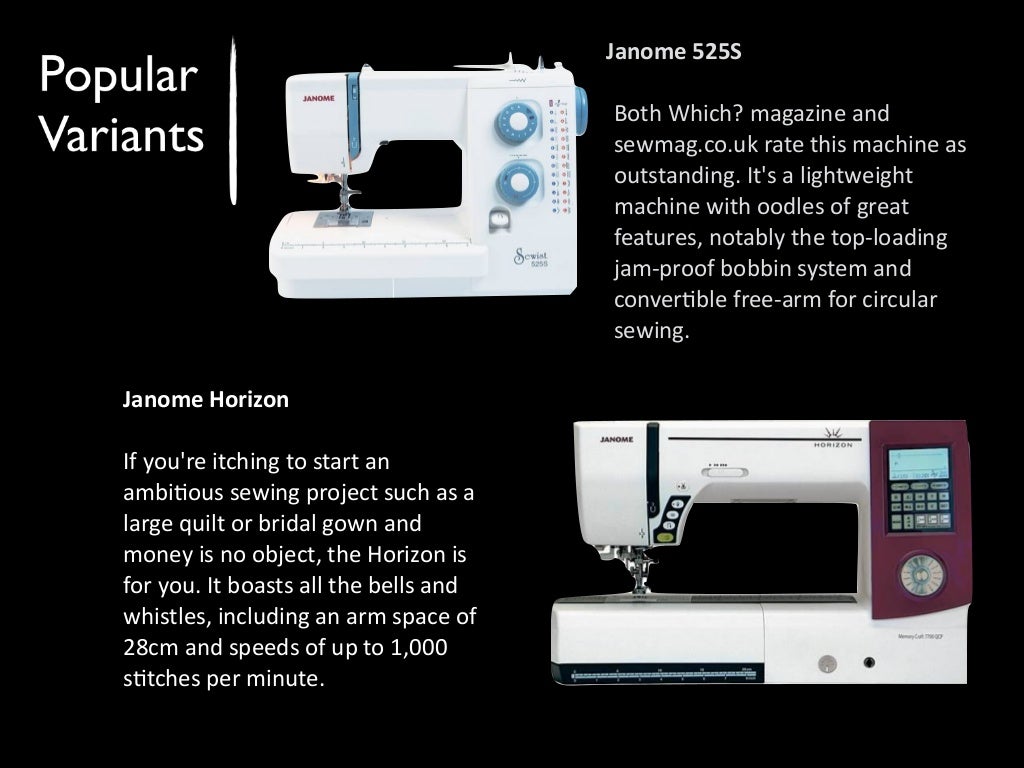 History of Sewing machine