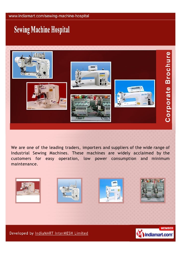 Sewing Machine Hospital, Kolkata, SMH Machine